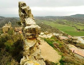 Foto de Oliola desde el Catillo de Oliola. Ruraly.com